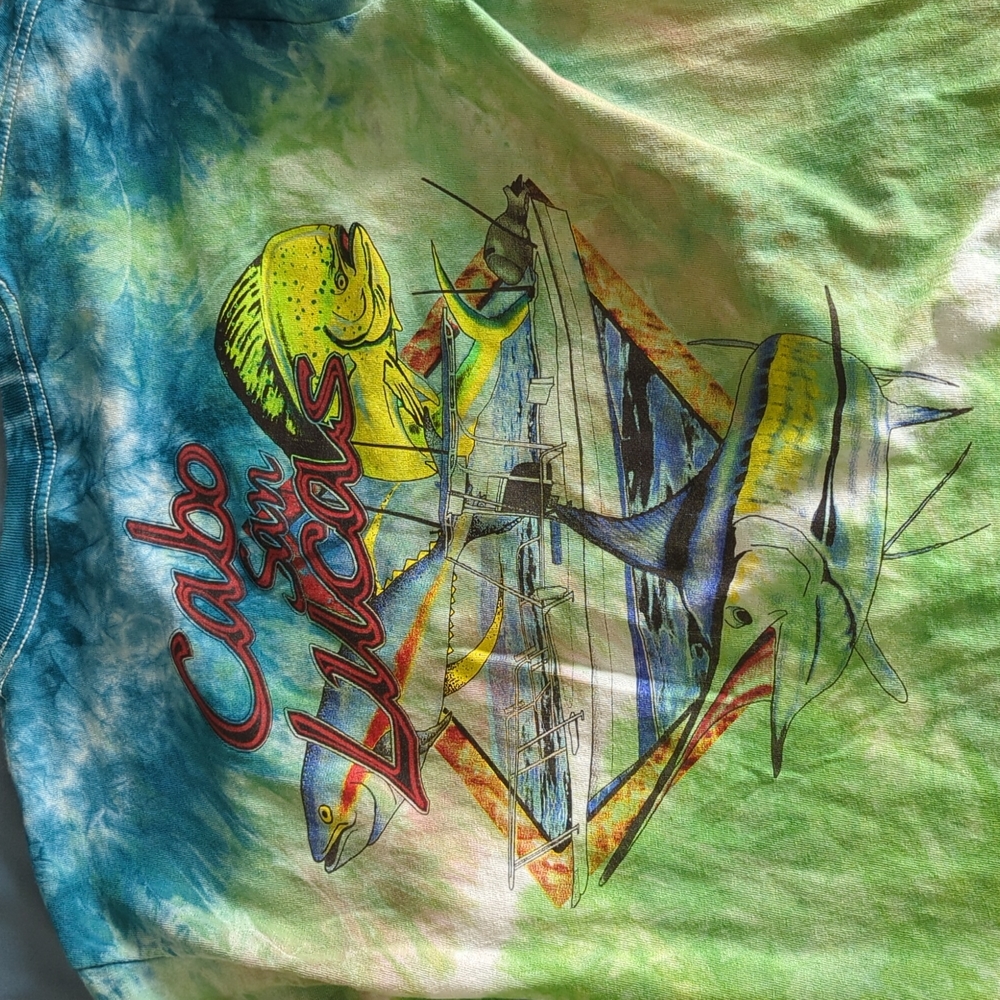 Vintage Cabo San Lucas Fish Beach Shirt